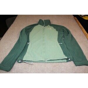 North Face Campshire Hoodie 2.0 Womens Size XS Green Sherpa Fleece Jacket